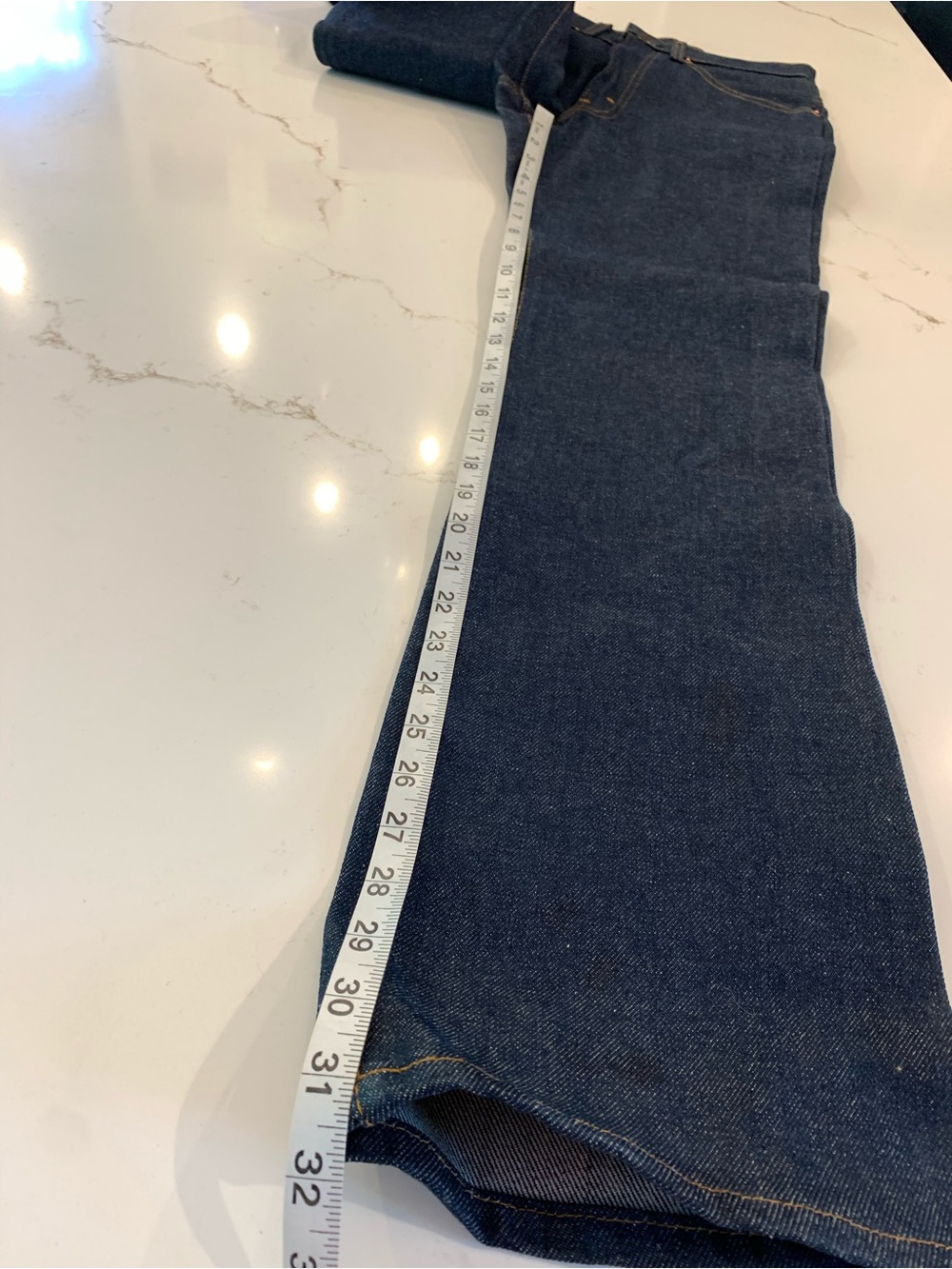 Vintage 1983 Levi's Jeans 517 Saddleman Boot Cut Men’s Size 30x32 NEW (Rare) - Picture 2 of 11
